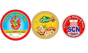 Custom product labels and stickers printing in Sivakasi | Maruthi Colour Printers